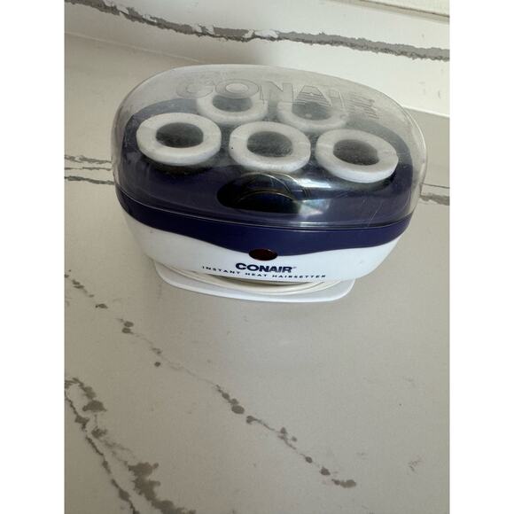 ConAir Travel-Size Hot Rollers Instant Heat Hairsetter 5 Rollers w/ Pins Curling - Picture 6 of 8